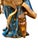 Eugenio Pattarino Eugenio Pattarino Ceramic Sculpture of Chinese Man and Lady, Italian Chinoiserie For Sale - Image 4 of 18