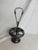 Meridan Silver Plate Company 0347 Glass & Silver Plate Cruet & Condiment Set with Rotating Stand. This gorgeous, classical...