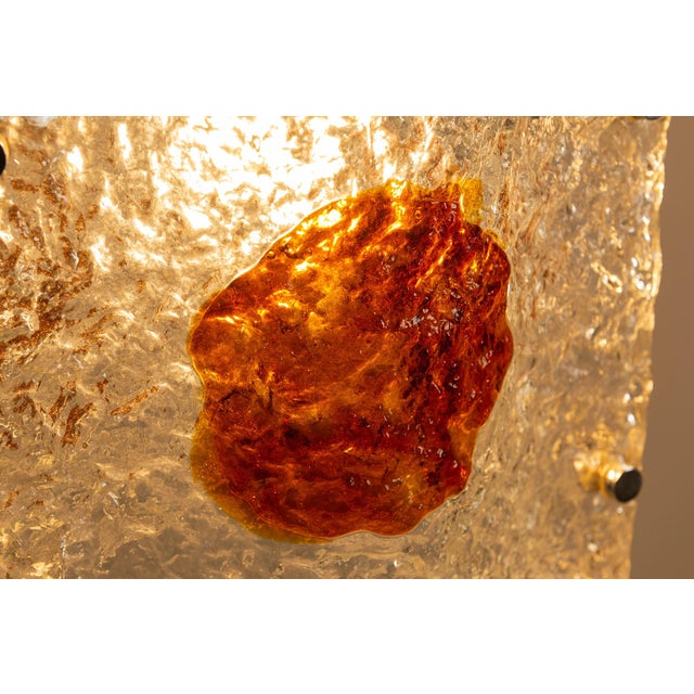 Pendant Lamp attributed to Toni Zuccheri for A.V. Mazzega, Italy, 1970s For Sale - Image 13 of 14