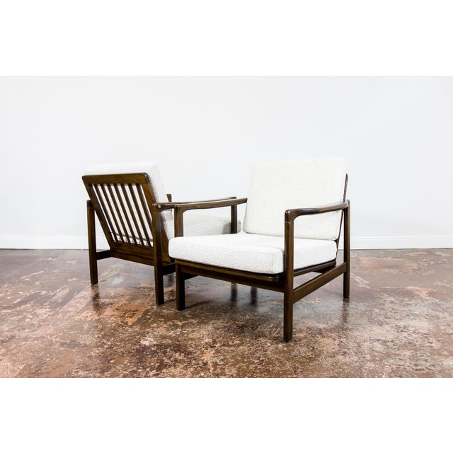 Set of Mid-Century Chairs by Zenon Bączyk, 1960s For Sale - Image 14 of 14