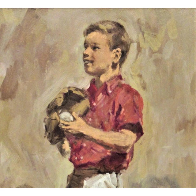 Gunnar Donald Anderson, Young Boy Playing Baseball For Sale - Image 4 of 7