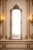 Silver Late 20c Rococo Silver Wood Floor Mirrors by Artisans - Pair- 2 Pc For Sale - Image 8 of 18