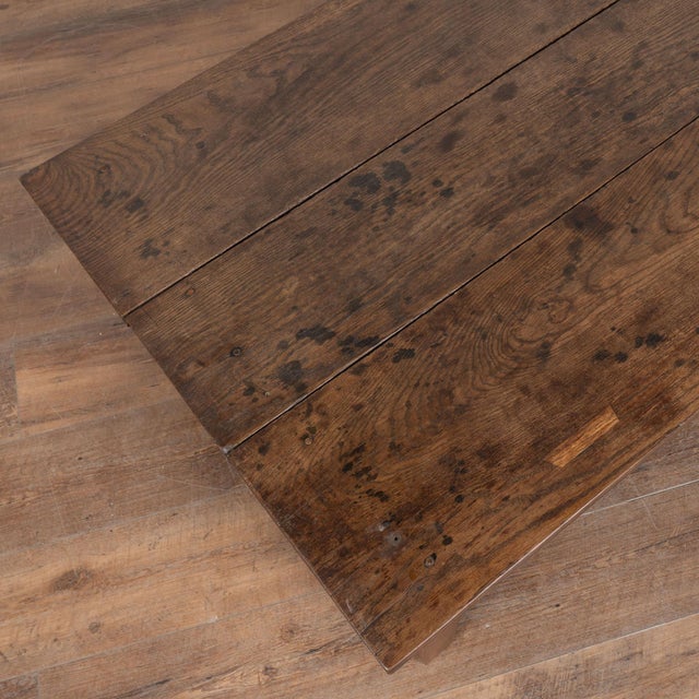 Mid 20th Century 20th Century French Oak Coffee Table For Sale - Image 5 of 14