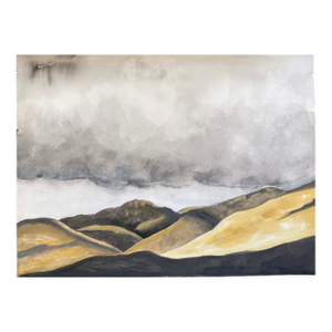 Looking East, Original Watercolor Painting by Roxanne Ritzel