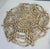 White Vintage Shell Trivets - Set of 2 For Sale - Image 8 of 8