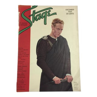 1935 Leslie Howard Stage Magazine For Sale