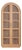 Marlow Natural Wood Display Cabinet For Sale - Image 10 of 10
