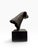Metal Late 20th Century Signed Milo (Miguel Lopez) Art Deco Bronze Weimaraner / Pointer Dog Bust Statue For Sale - Image 7 of 11