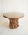 Late 20th Century Vintage Genuine Leather Equipale 5-Piece Round Glass Dining Set with 4 Chairs For Sale - Image 5 of 5