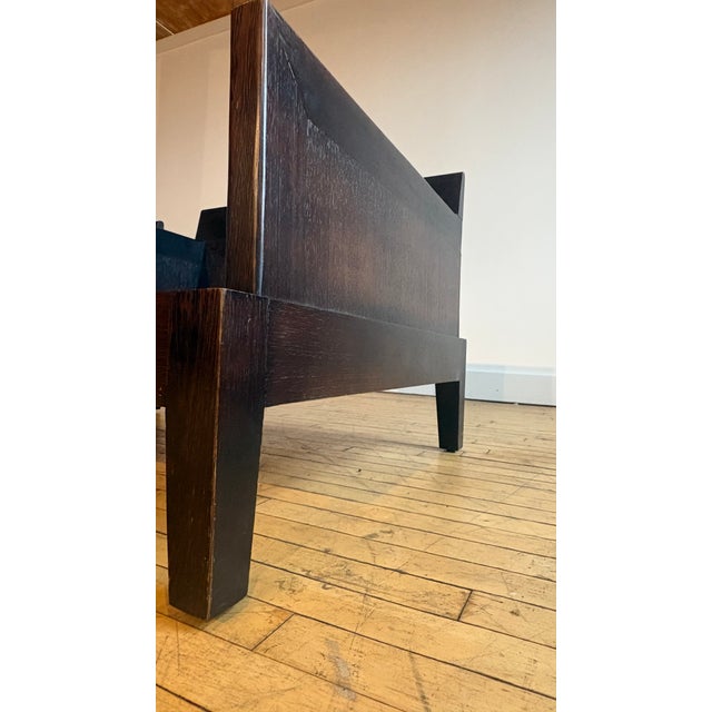 Pair of Christian Liaigre "Opium" Club Chairs in Velvet For Sale - Image 10 of 10
