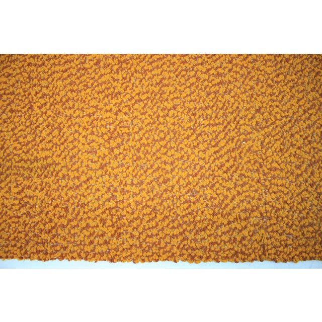 Textile Large Mid-Century Rug from Valašské Meziříčí, 1960s For Sale - Image 7 of 8