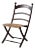 Antique Victorian Folding Camp Chair For Sale