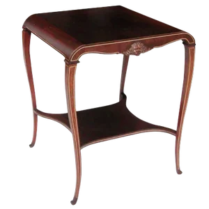 Antique Art Nouveau Two-Tier Table