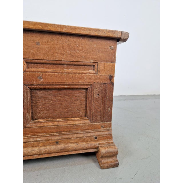 Brutalist Trunk in Oak, 1800 For Sale - Image 13 of 18