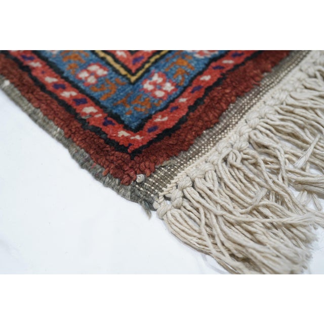 1930s Antique Turkish Rug-3'10" X 5'9" For Sale - Image 4 of 12