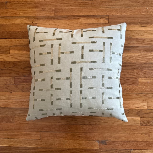 Handcrafted Decorative Pillow Case For Sale - Image 4 of 5