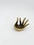 This sculptural brass hand bowl or ashtray, designed by Walter Bosse for Herta Baller in Austria in the 1950s, is a...