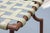 Metal Set of 4 Vintage Tropitone Brown and Beige Woven Vinyl Seat Outdoor Patio Stools For Sale - Image 7 of 8