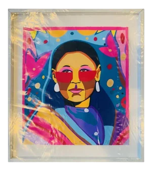 Peggy Bull, Serigraph by George Littlechild 1/50