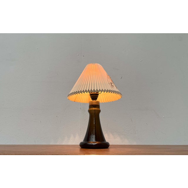 Mid-Century Modern Mid-Century Modern Danish Model Park Clear Glass Table Lamp by Hsin-Lung Lin for Holmegaard, 1960s For Sale - Image 3 of 18