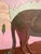 “Belly Full of Deer” Mountain Lion Painting by LWren Walraven For Sale In Santa Fe - Image 6 of 14