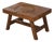 Brutalist Coffee Table in Elm, 1950s For Sale
