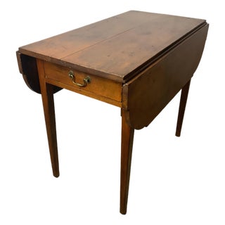 Late 18th Century Federal Cherry Pembroke Table For Sale