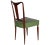 Wood Mid-Century Italian Walnut Dining Table & 6 Chairs, Set of 7 For Sale - Image 7 of 10