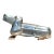 Vintage Chrome Bumper Abstract Dachshund Sculpture For Sale