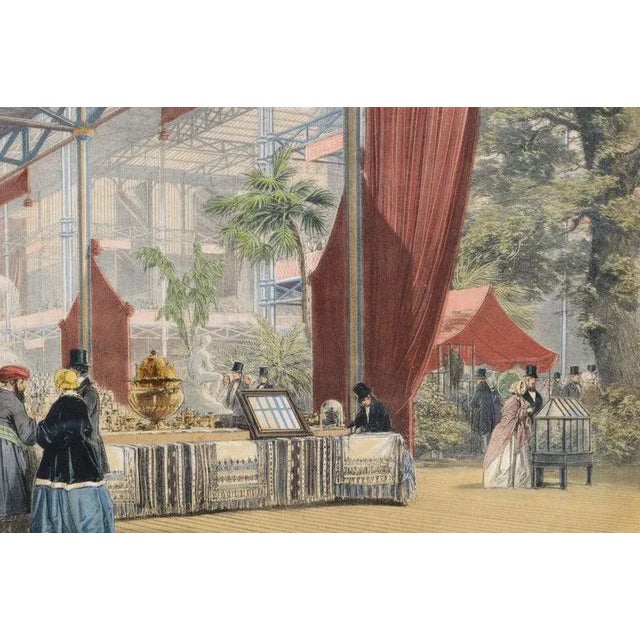 Traditional Lowes Cato Dickinson Scene From "Great Exhibition of 1851" London 1854 For Sale - Image 3 of 7