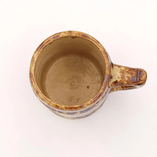 Early Stoneware Treacle Glazed Mug, England, 18th Century or Earlier For Sale In San Francisco - Image 6 of 6