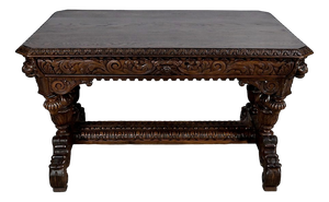 Gothic Renaissance Style Office Table