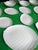 1970s Collection of Milk Glass Leaf Design Serving Dishes- Set of 14 For Sale - Image 10 of 12