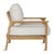 Contemporary Cruz Outdoor Teak Arm Chair For Sale - Image 3 of 7
