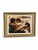 Gold Traditional Mother and Children Figurative Print in Ornate Gold-Tone Frame For Sale - Image 8 of 10