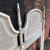 Mid-Century Dixie Queen Headboard in Swedish Gustavian Style - Newly Painted For Sale In Mobile - Image 6 of 15