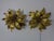Hollywood Regency Golden Flower Shape Flushmounts by Hans Kögl, 1970s, Set of 2 For Sale - Image 3 of 18
