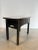 Asian style Shanxi Side Table. Black distressed wood with red accents. Can also be used as end table or small writing...