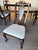 Late 20th Century Drexel Heritage Solid Wood Extendable Dining Table With 6 Reupholstered Chairs For Sale In Chicago - Image 6 of 15