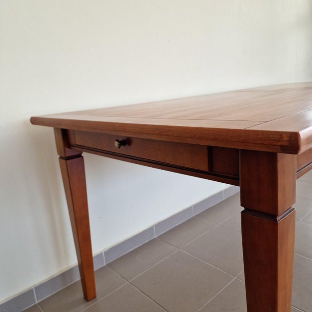 Art Deco Dining Table and Chairs, Set of 7 For Sale - Image 4 of 9