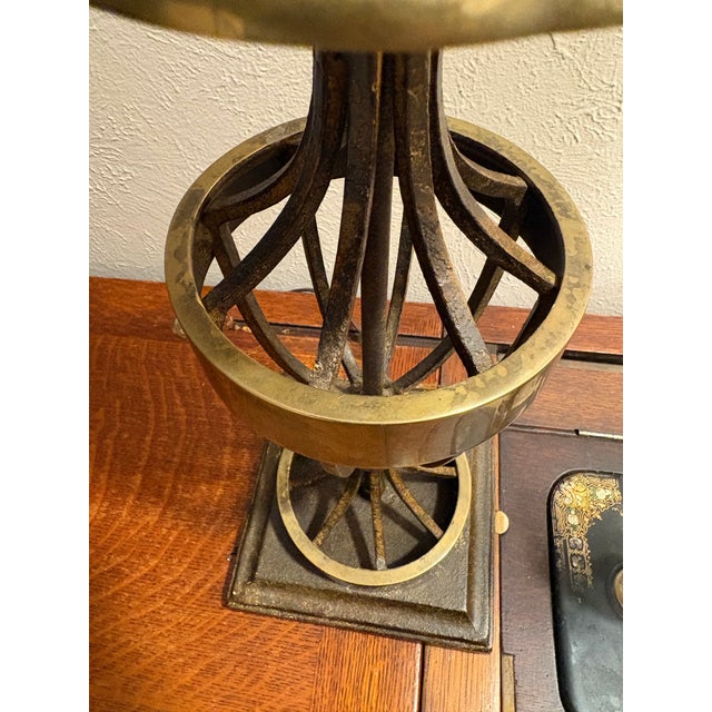 Brass Visual Comfort & Co. Hollywood Regency Open-Cage Brass Table Lamps - A Pair For Sale - Image 8 of 12