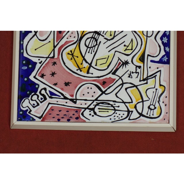 1950s Ceramic Tiles by Salvador Dalì, Spain, 1954, Set of 2 For Sale - Image 5 of 14