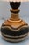 Small Danish Modern Brown Ceramic Table Lamp by Jette Hellerøe, 1960s For Sale - Image 12 of 17