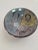 Mid century modern hand painted Italian bowl. Glazed and hand thrown in a ceramic studio. Petite 5”.25 x 2.75”