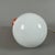 1970s Space Age Orange Table Lamp in White Opal Glass, 1970 For Sale - Image 5 of 13
