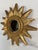 Gold 1960-70s Vintage French Style Gold Gilded Sunburst Wall Mirror For Sale - Image 8 of 12
