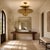 Bring sculptural beauty and warm elegance into your home with this handcrafted floral brass ceiling light. Inspired by...
