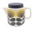 Offered is an Orla Kiely and D Rowan ceramic tea pot from their retro-inspired collection of the stem flower pattern...