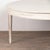 Large Round White Swedish Gustavian Style Dining Table, Reproduction For Sale - Image 9 of 15