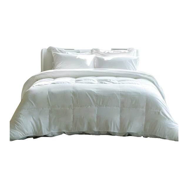 Summer Weight Premium White Duck Down Duvet with TENCELTM Lyocell Organic Cotton Shell, Twin For Sale